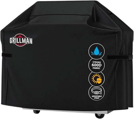 Grillman Grill Barbecue Covers, Heavy Duty Gas BBQ Cover for Weber, Brinkmann, Char Broil, Outback and more Grillman Grill Barbecue Covers, Heavy Duty Gas BBQ Cover for Weber, Brinkmann, Char Broil, Outback and more